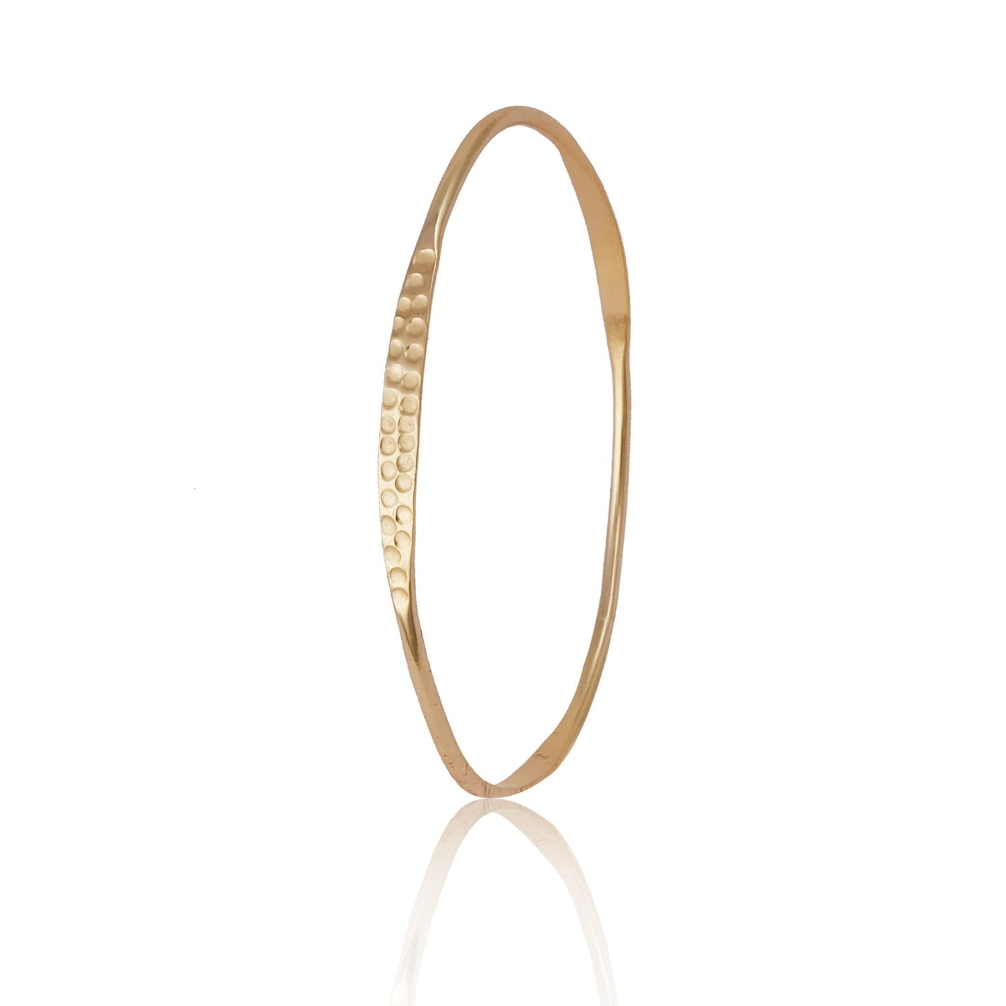 Gold Bracelet with Texture - Top Shelf Syndicate