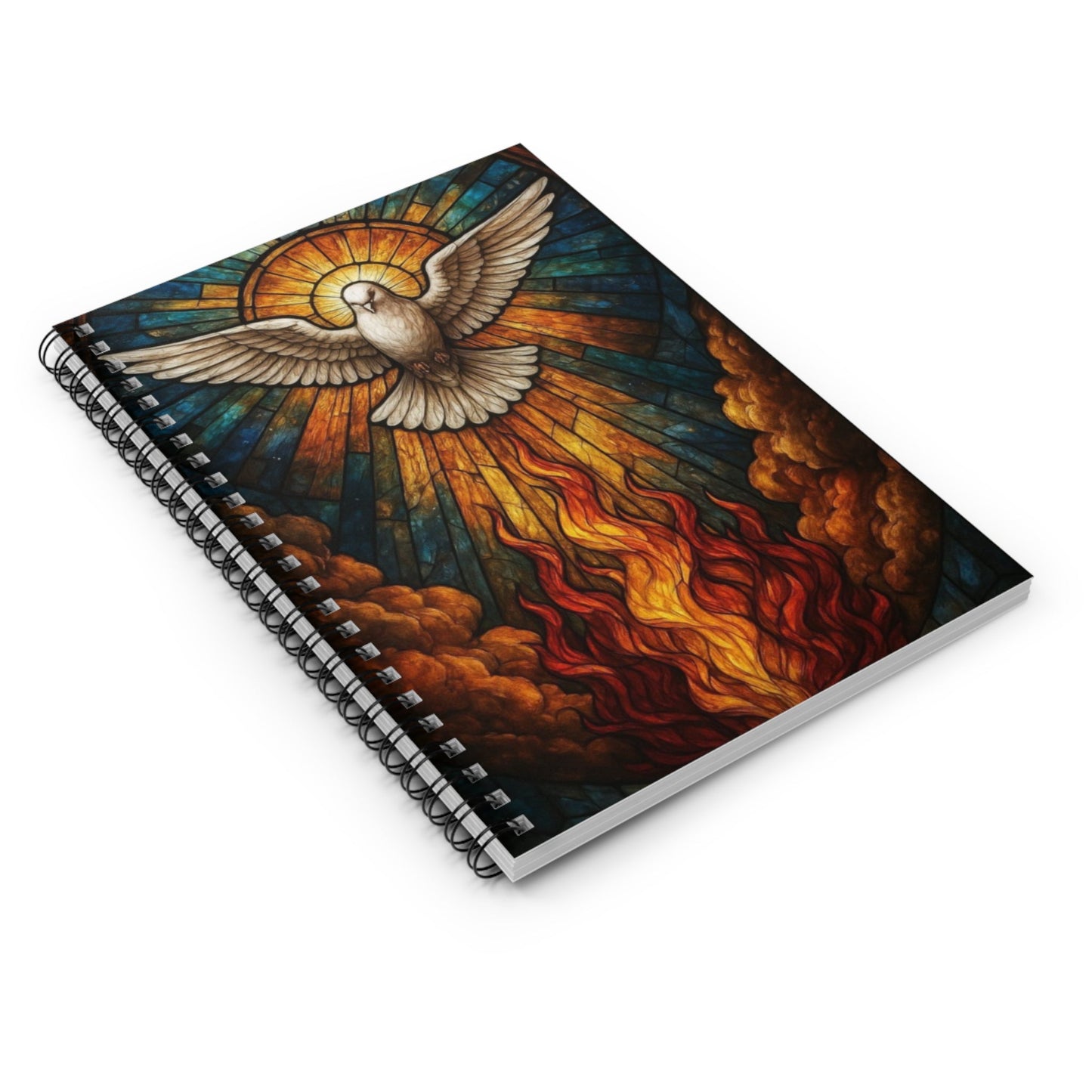 Stained Glass Dove - Bible Study Notebook - Top Shelf Syndicate