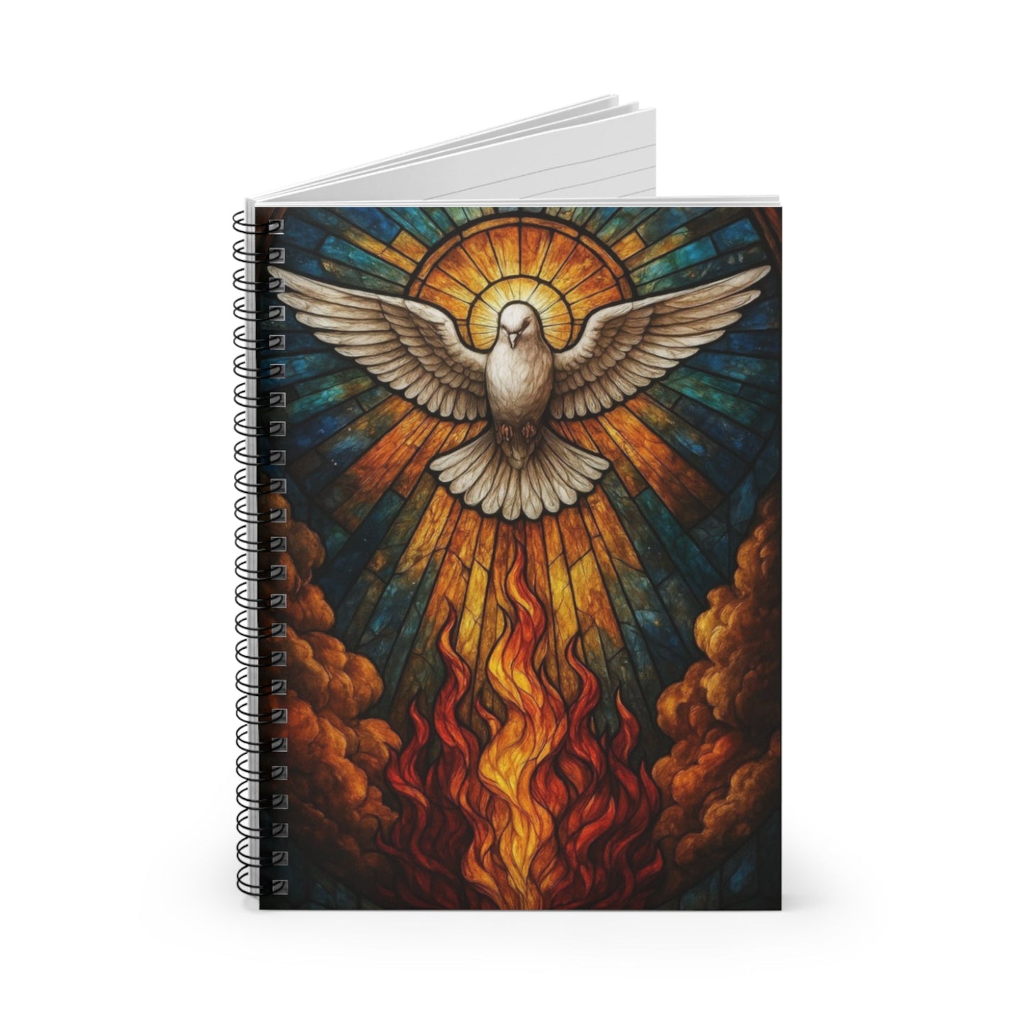 Stained Glass Dove - Bible Study Notebook - Top Shelf Syndicate