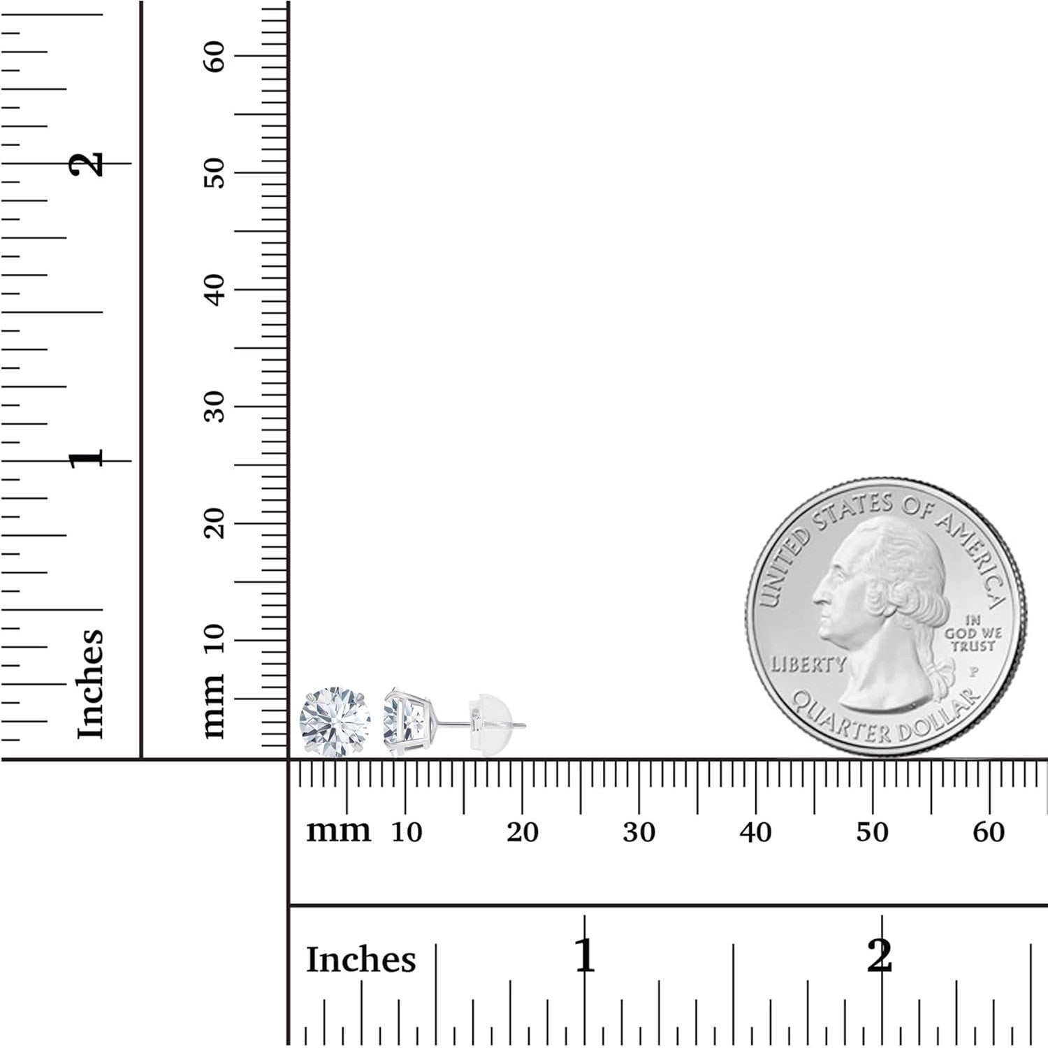 1.50 CTW AGI Certified Lab - Grown Diamond Stud Earrings in 14K White or Yellow Gold | F - G Color | VS Clarity | Ethical Luxury - Top Shelf Syndicate