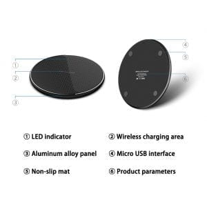 15W Fast Wireless Charger Pad - Top Shelf Syndicate