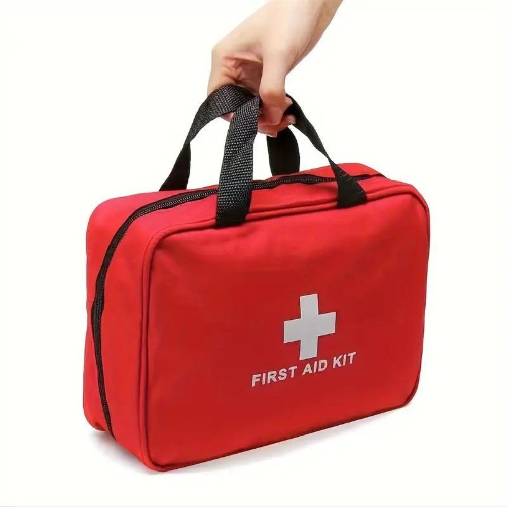 173pcs Large First Aid Kit: Portable Bag For Outdoor Hunting, Hiking, Camping And More - Including Emergency Supplies! - Top Shelf Syndicate