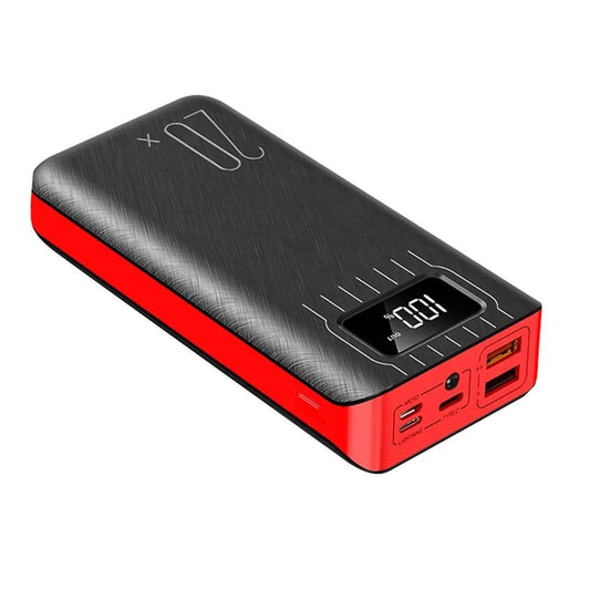 20000mAh External Battery Power Bank Dual USB With LED Flashlight - Top Shelf Syndicate