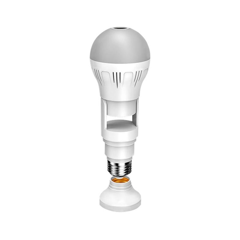 360° Panoramic Hidden Light Bulb Wifi Camera - Top Shelf Syndicate