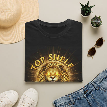 Top Shelf Syndicate Lion T-Shirt — Strength & Tenacity