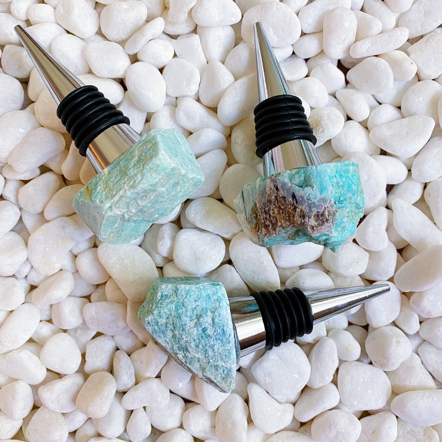 Beauty of Nature Stone Wine Stopper - Top Shelf Syndicate