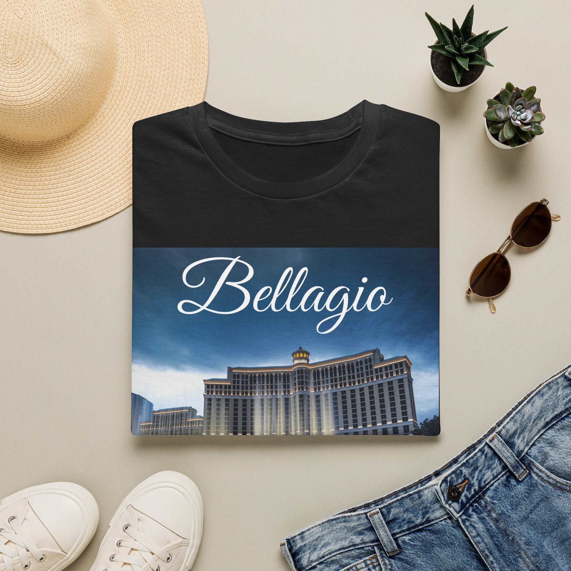 Bellagio Fountains Las Vegas T-Shirt — Trippy Dave Art - Top Shelf Syndicate