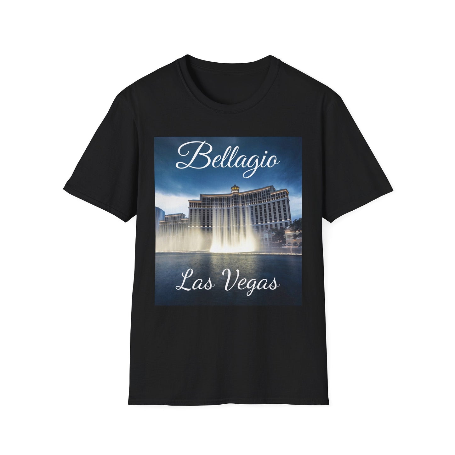 Bellagio Fountains Las Vegas T-Shirt — Trippy Dave Art - Top Shelf Syndicate