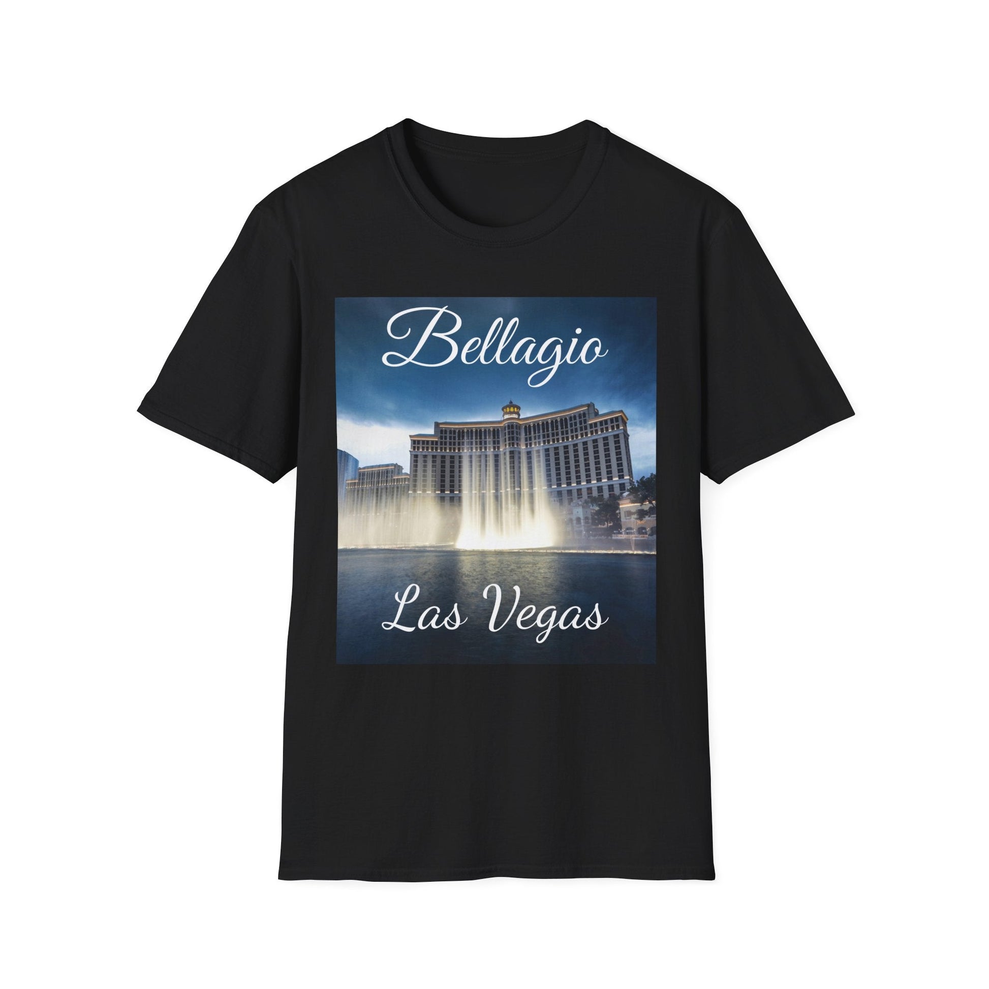 Bellagio Fountains Las Vegas T-Shirt — Trippy Dave Art - Top Shelf Syndicate