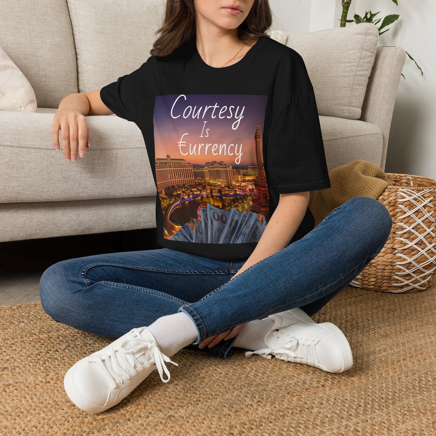 Courtesy Is Currency - Trippy Dave Graphic Tee - Top Shelf Syndicate