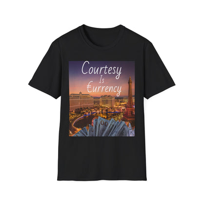 Courtesy Is Currency - Trippy Dave Graphic Tee - Top Shelf Syndicate
