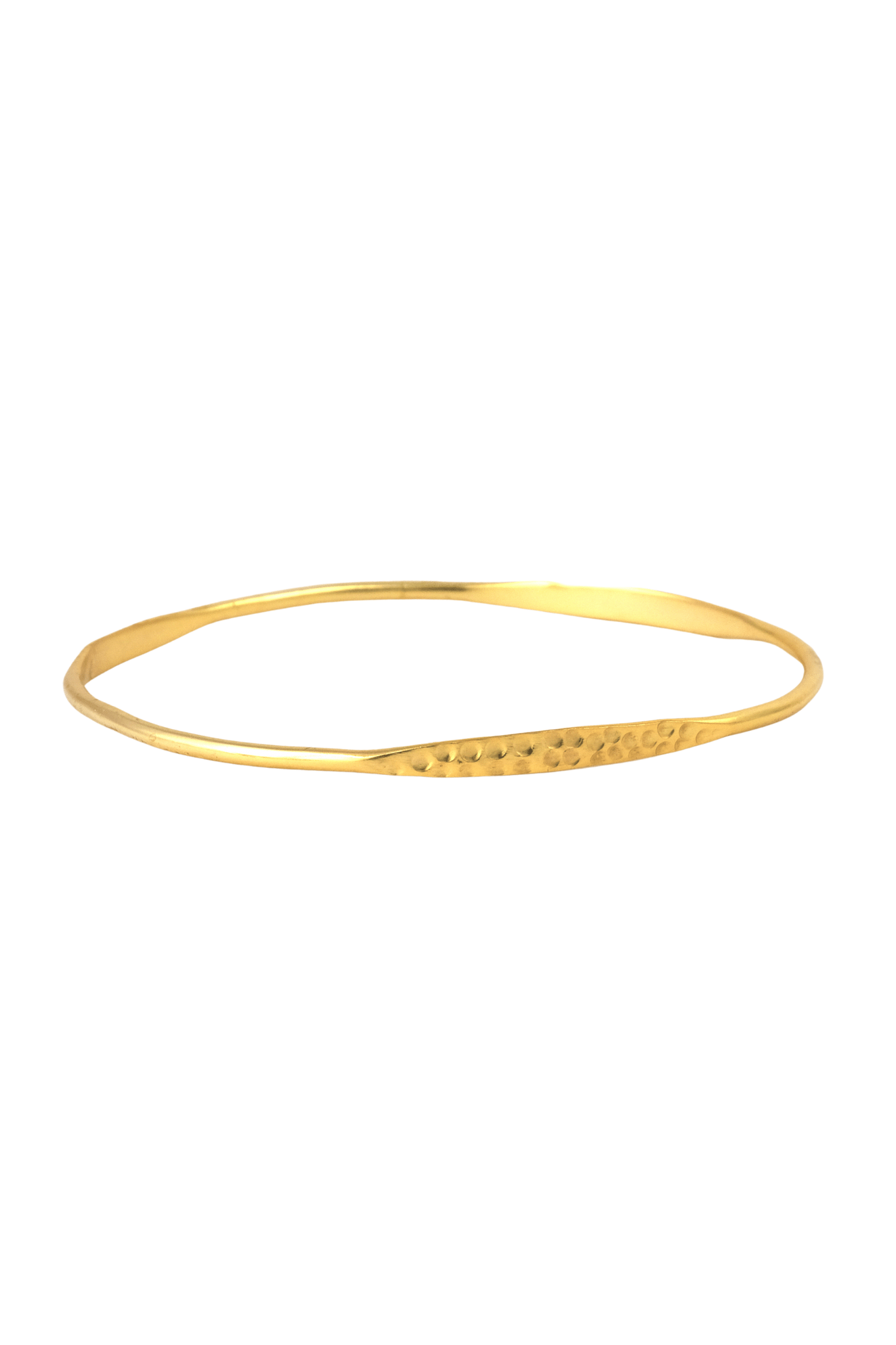 Gold Bracelet with Texture - Top Shelf Syndicate