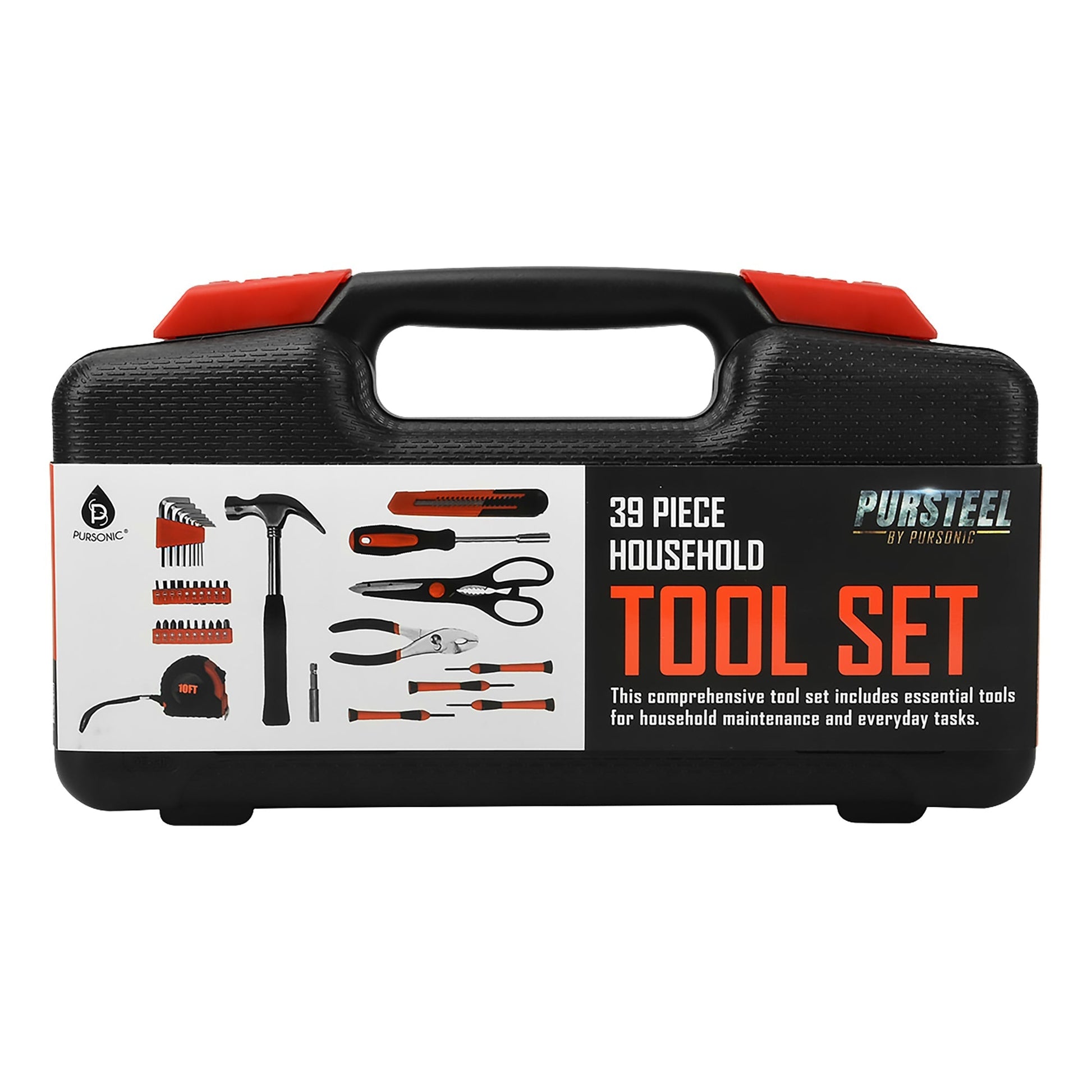 Handy Solutions 39 - Piece Household Tool Kit - Top Shelf Syndicate