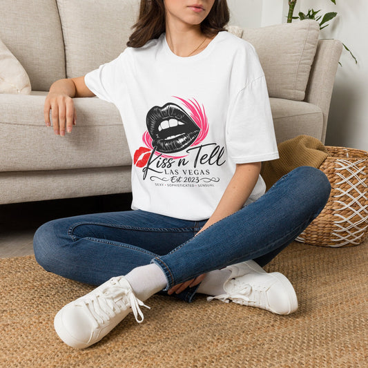 Kiss and Tell Tee — Las Vegas Legend Collab T-Shirt - Top Shelf Syndicate