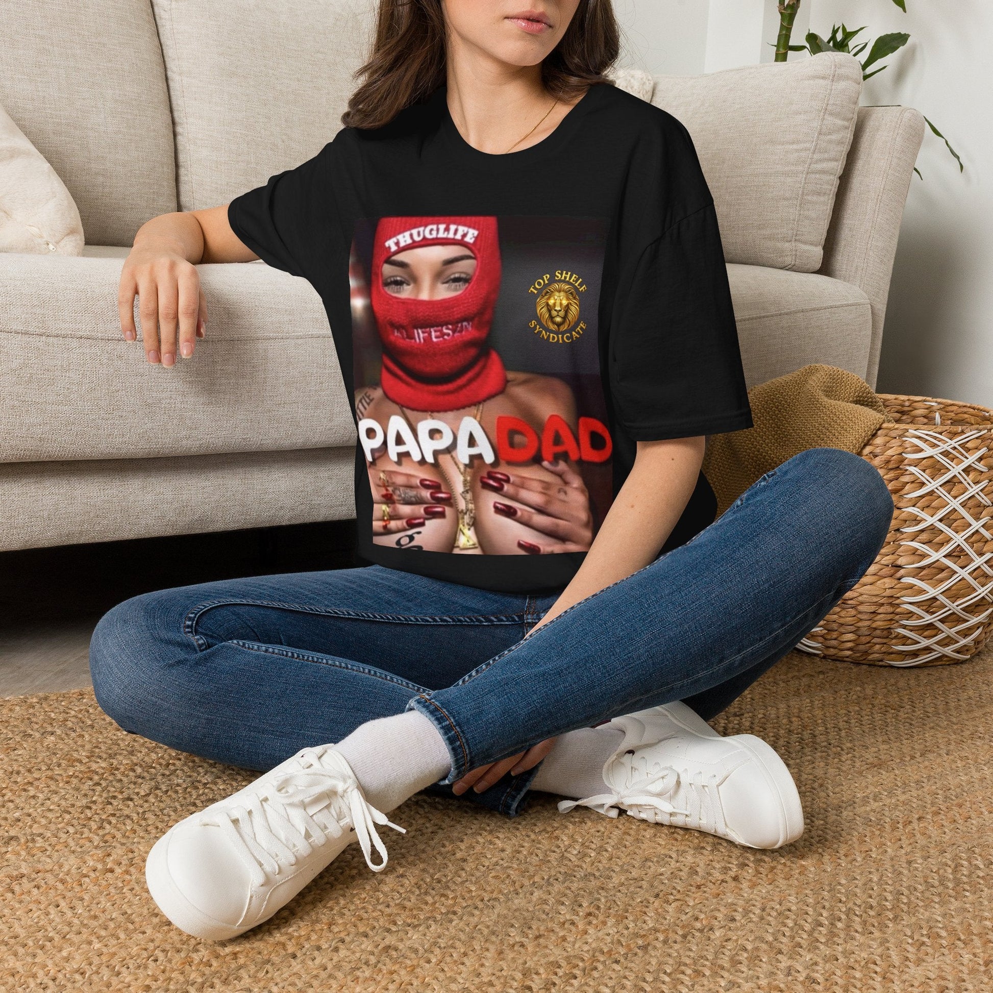 Papadad T-Shirt — Trippy Dave Sexy Lady Graphic - Top Shelf Syndicate