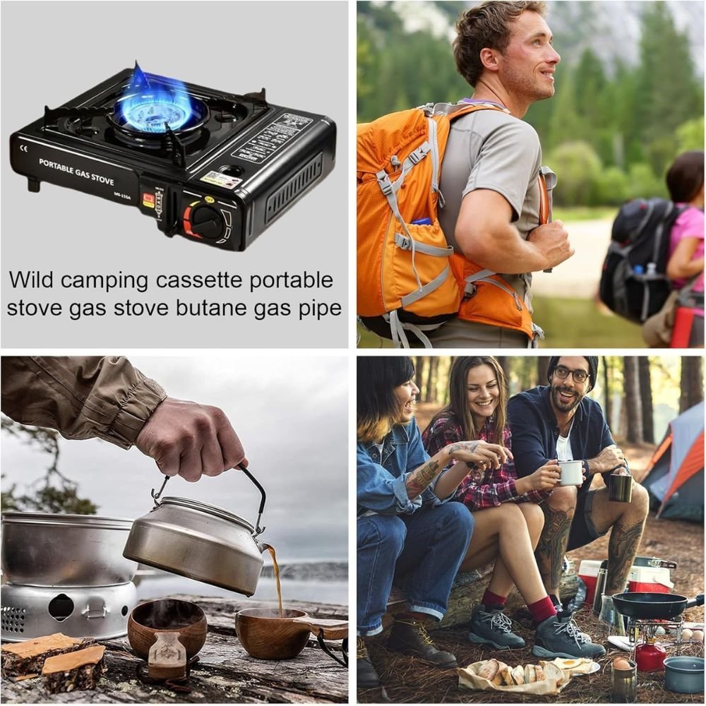 Portable Camping Gas Stove with Carrying Case - Top Shelf Syndicate
