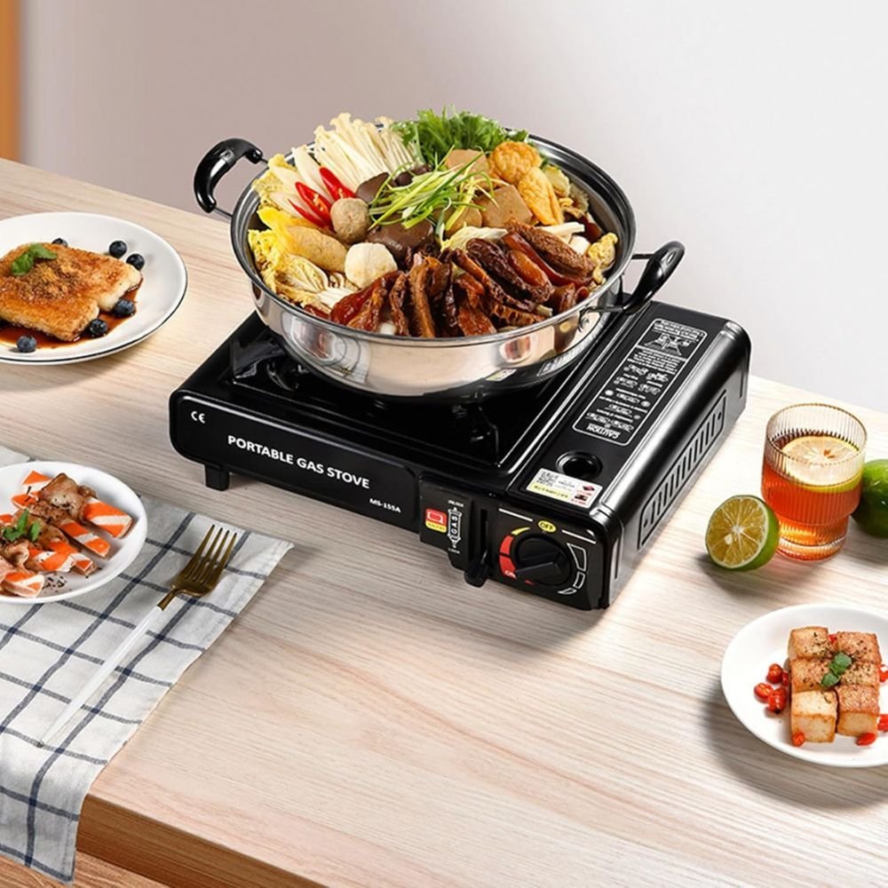 Portable Camping Gas Stove with Carrying Case - Top Shelf Syndicate