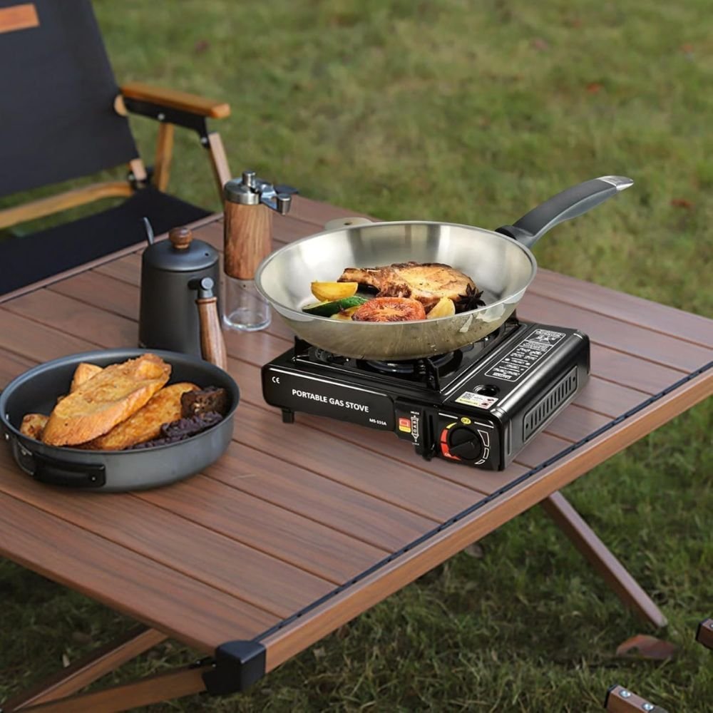 Portable Camping Gas Stove with Carrying Case - Top Shelf Syndicate