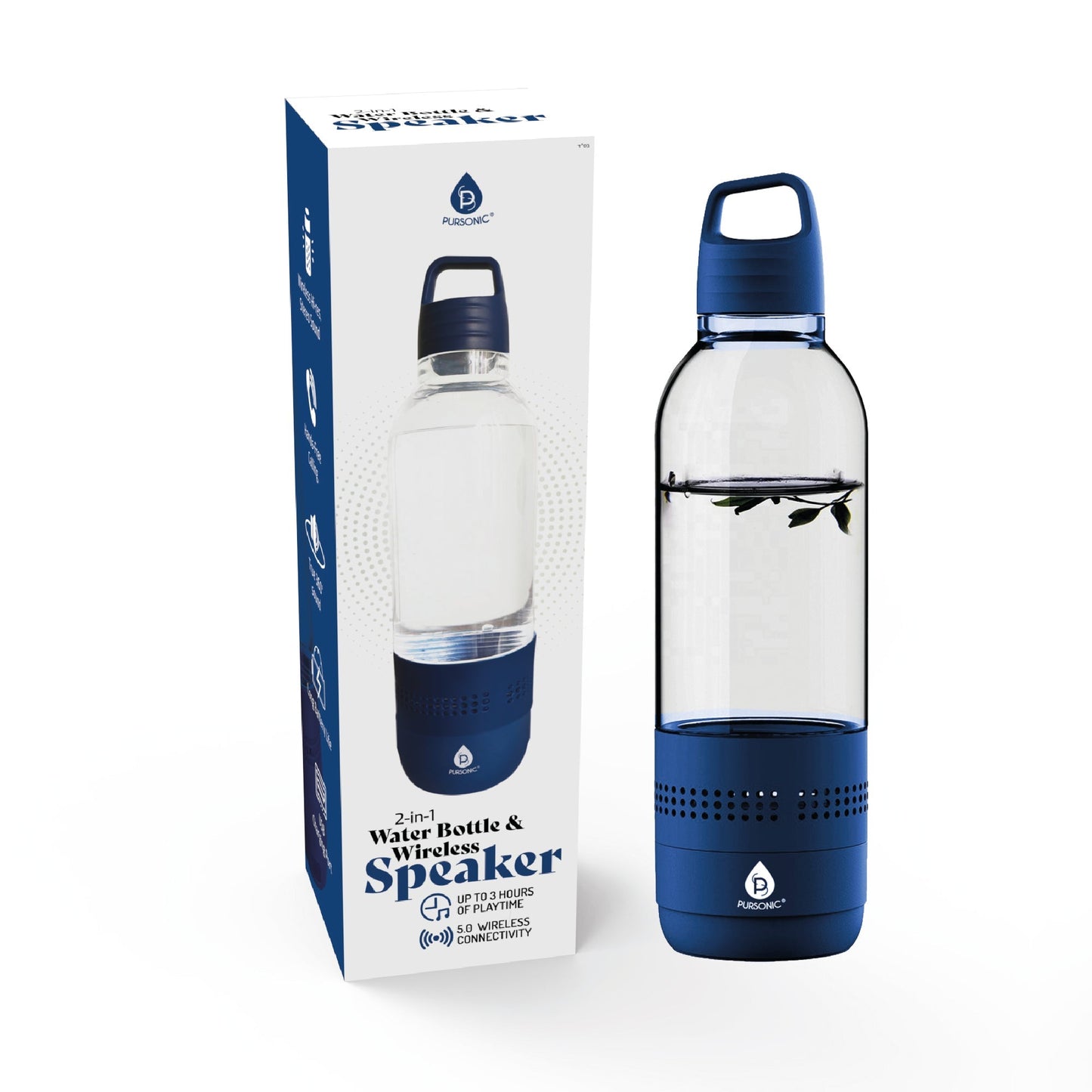 Pursonic 2 - in - 1 Water Bottle with Built - In Wireless Speaker - Top Shelf Syndicate