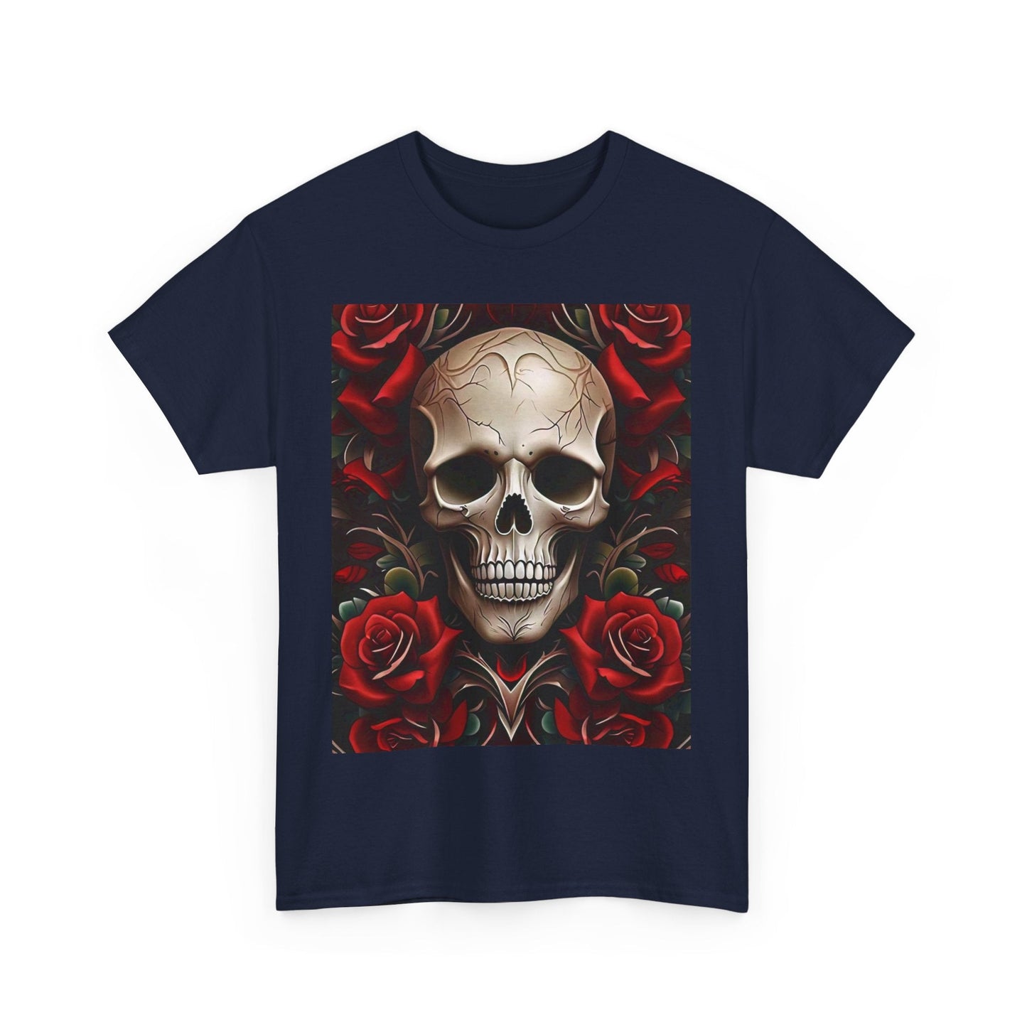 Skull and Roses T-shirt - Top Shelf Syndicate