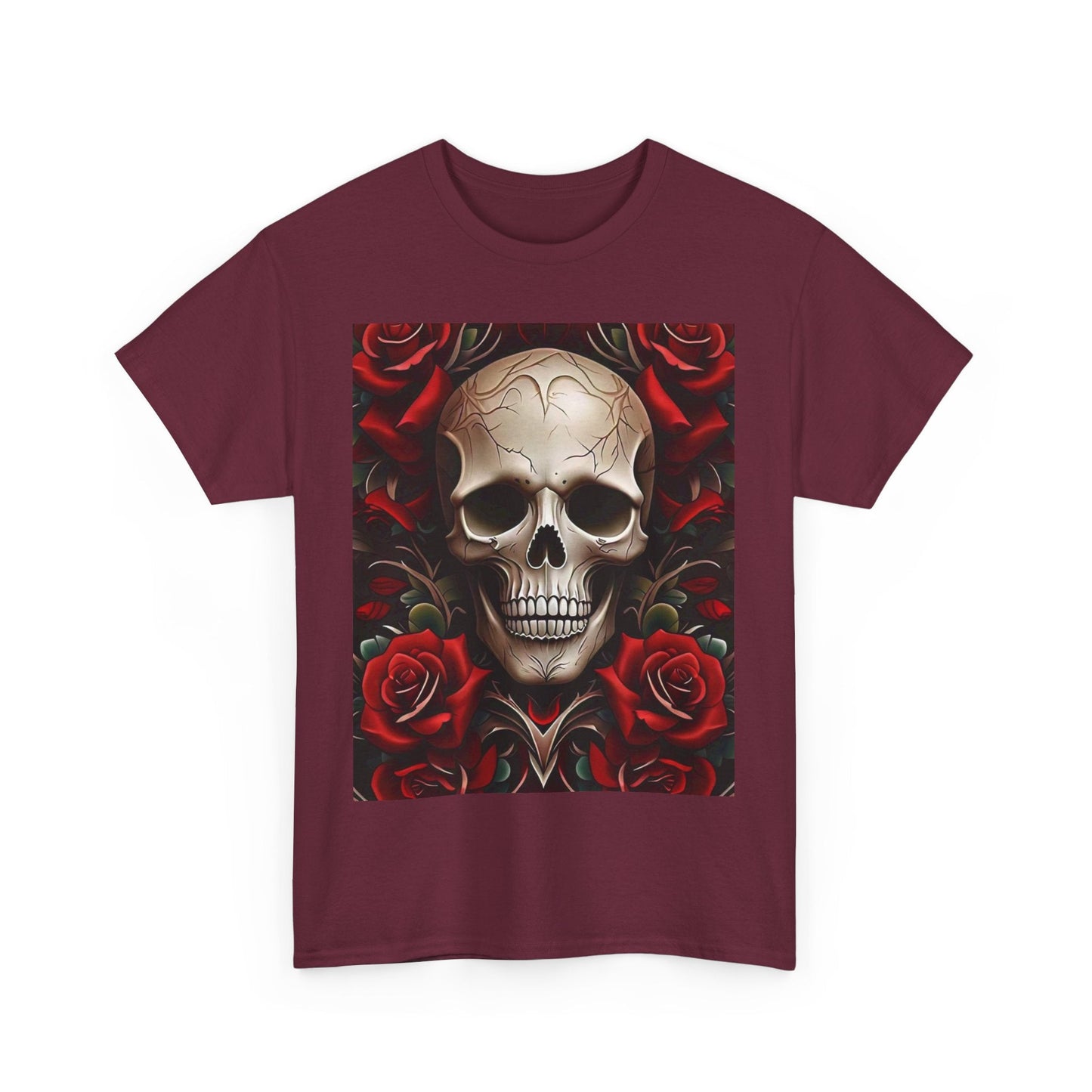 Skull and Roses T-shirt - Top Shelf Syndicate