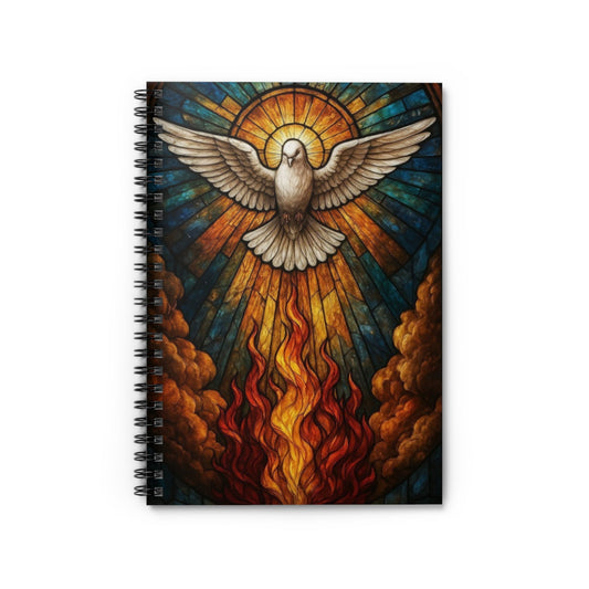 Stained Glass Dove - Bible Study Notebook - Top Shelf Syndicate