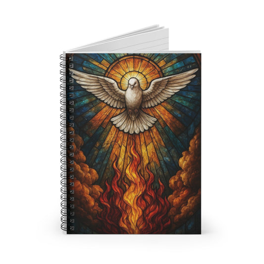 Stained Glass Dove - Bible Study Notebook - Top Shelf Syndicate