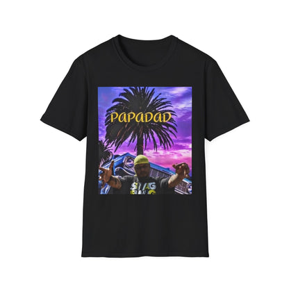 West Coast PapaDad Lowrider Rap T-Shirt - Top Shelf Syndicate