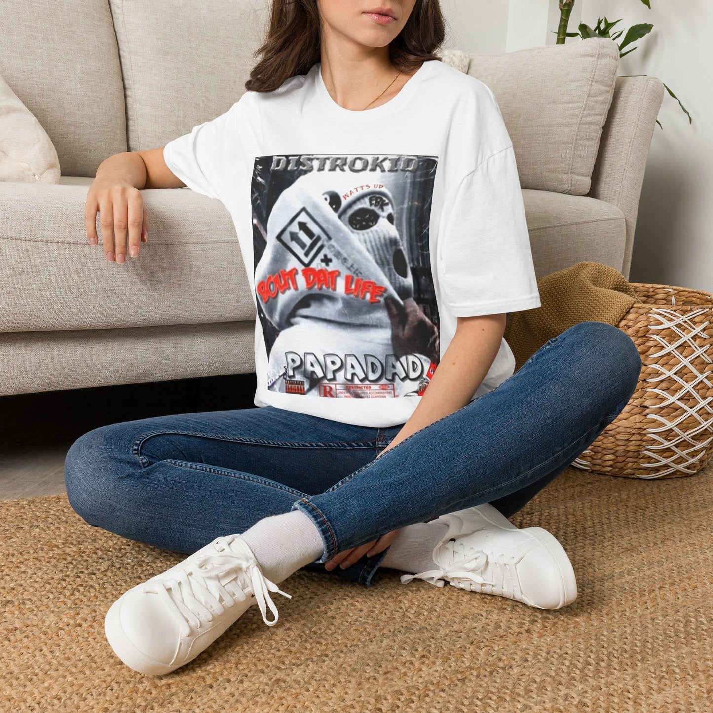West Coast Rap "Papadad" T-Shirt — Vintage Hip Hop Tee - Top Shelf Syndicate