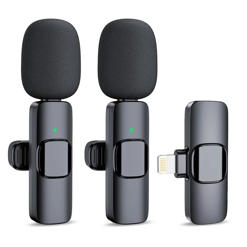 Wireless Stereo Lavalier Mini Lapel Smart Phone Microphone For Video Audio - Type C Compatible - Top Shelf Syndicate