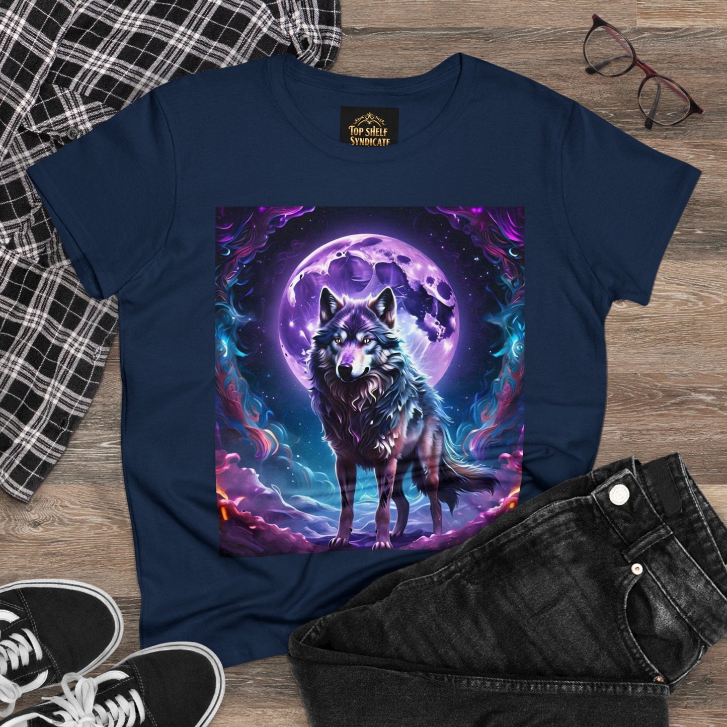 Women’s Wolf Moon Tee - Top Shelf Syndicate