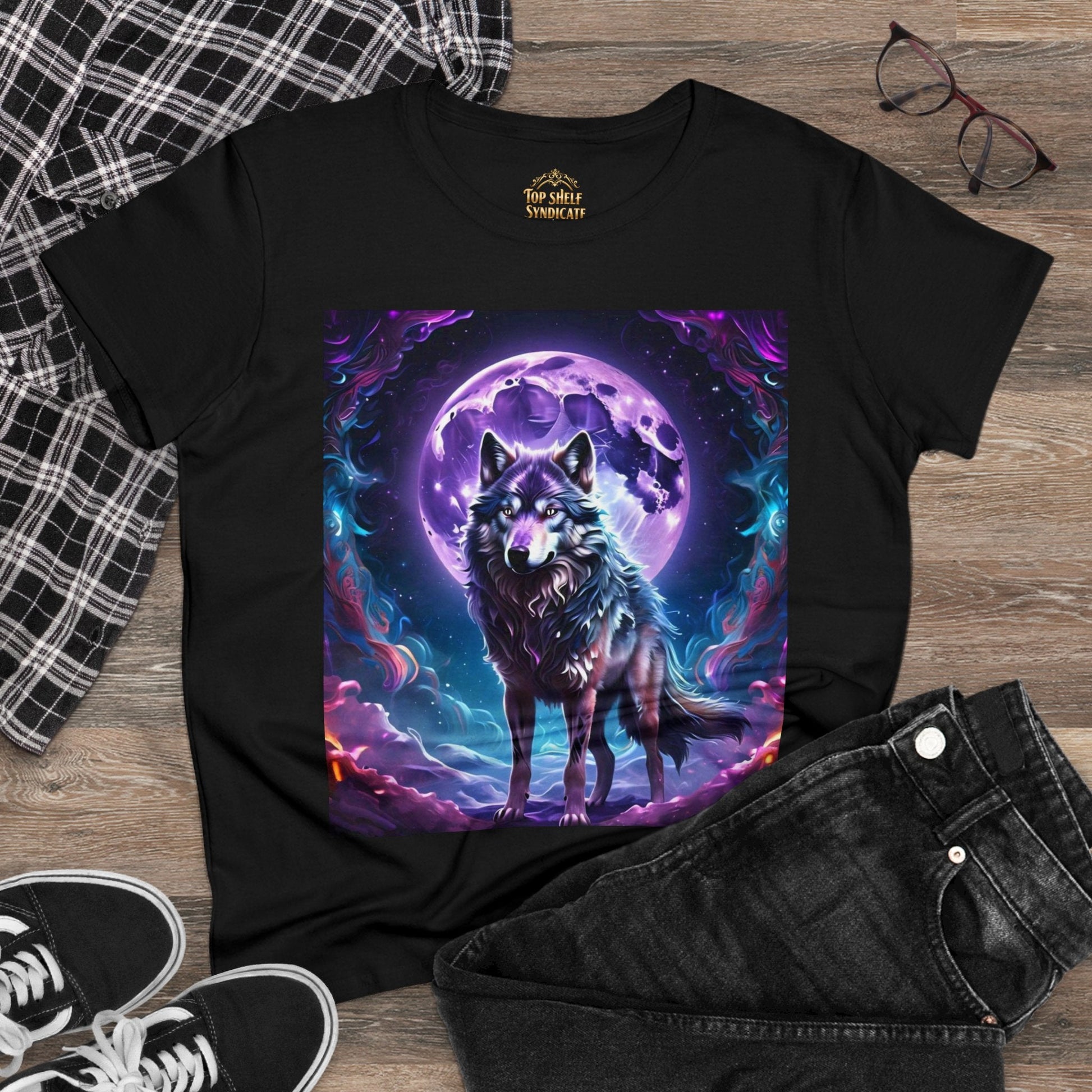 Women’s Wolf Moon Tee - Top Shelf Syndicate