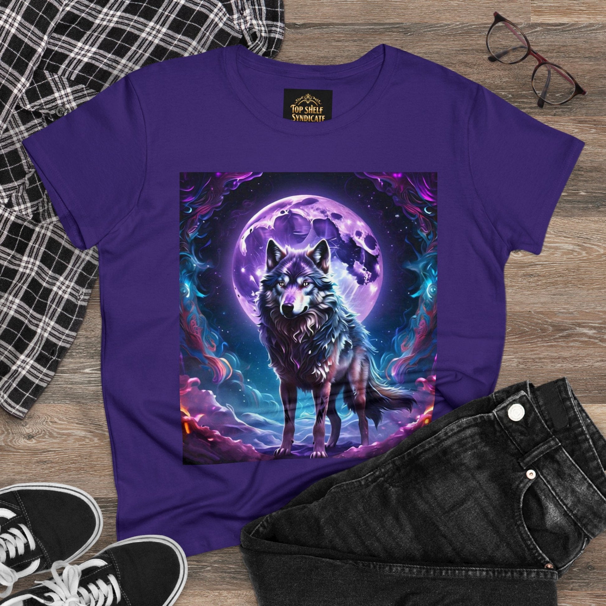 Women’s Wolf Moon Tee - Top Shelf Syndicate