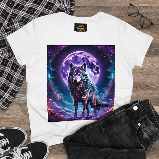 Women’s Wolf Moon Tee - Top Shelf Syndicate